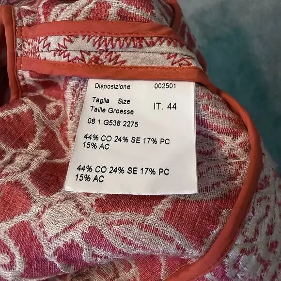 EUC - Piazza Sempione Jacket - See Measurements for Sizing Approximately US M - Picture 4 of 5